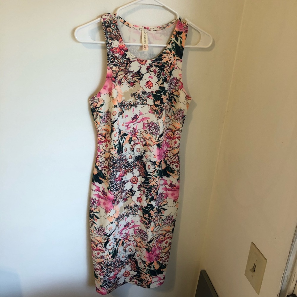 Body in midi dress